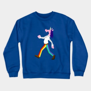 Rainbow Pants Unicorn Crewneck Sweatshirt